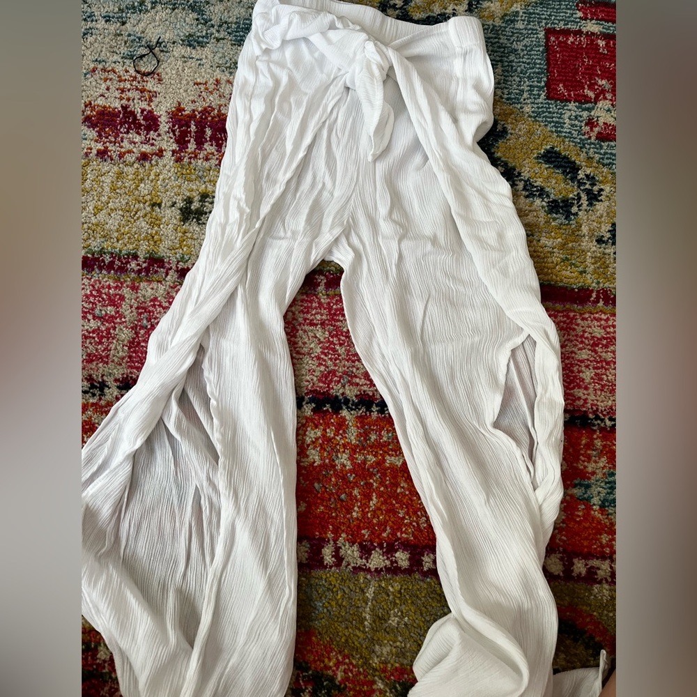 White Linen Pants